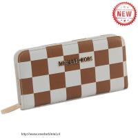 michael kors checkerboard groot bruin portefeuilles Nederland Outlet xckdx752